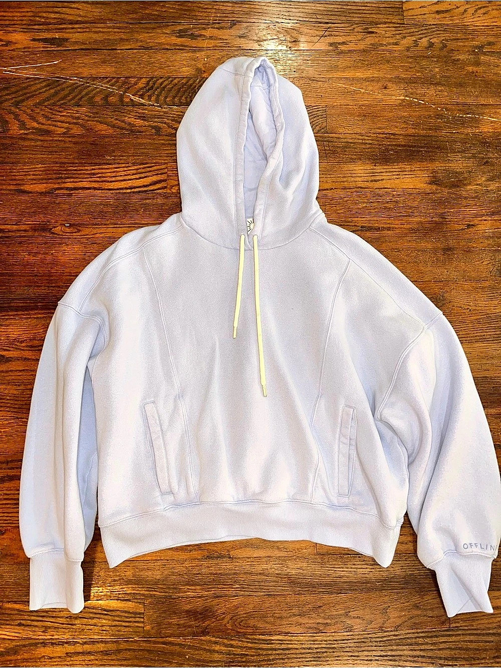 Aerie Offline AE Pullover Cloud Hoodie Sweatshirt Blue Women’s L